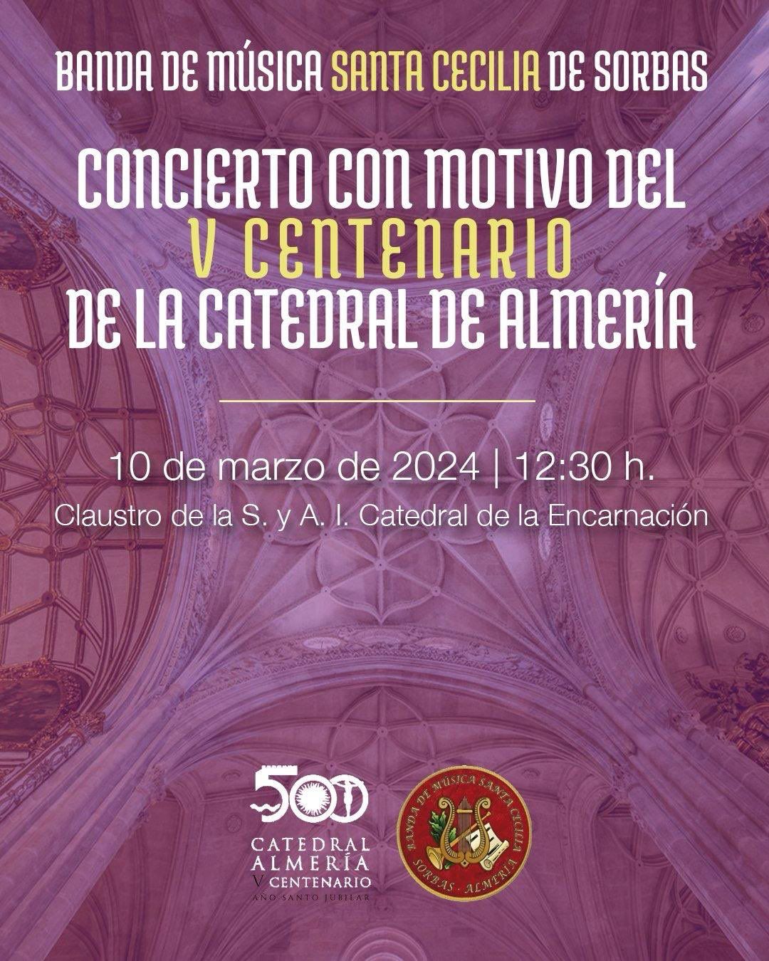 10 marzo - concierto catedral Almería