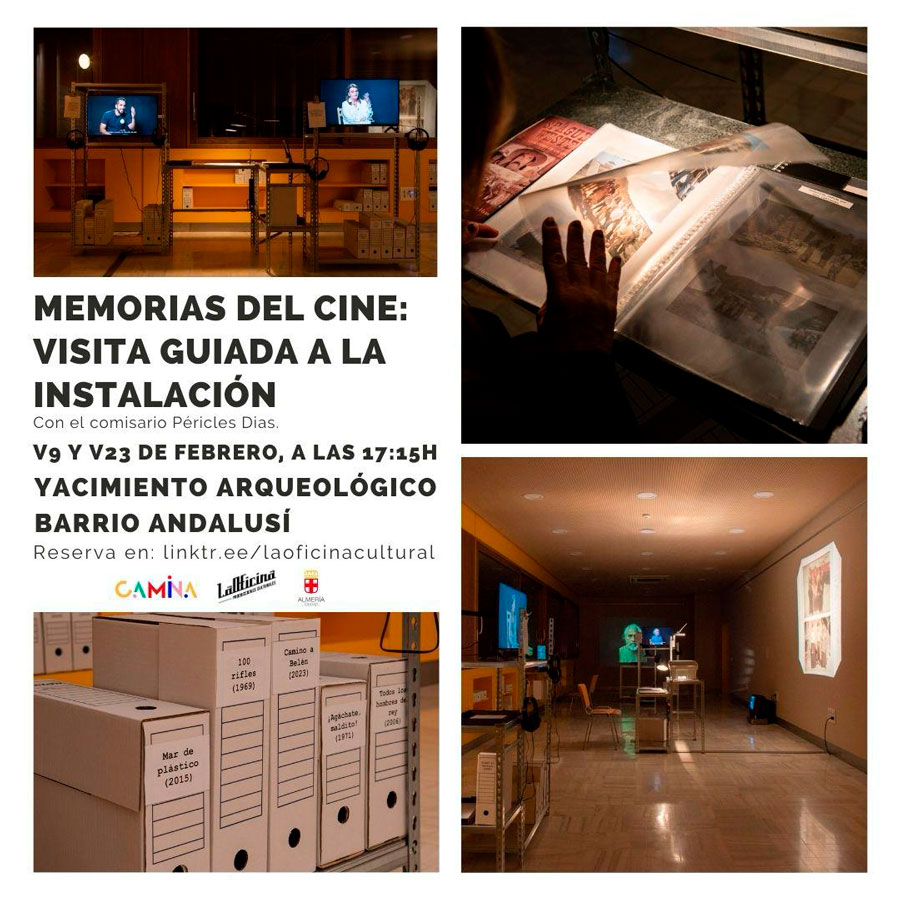 Memorias del Cine: Visita Guiada a la instalación