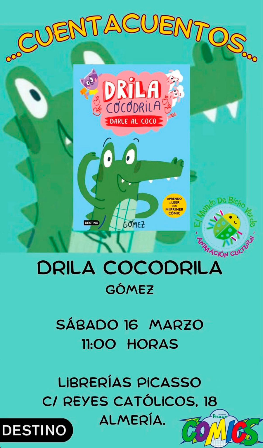 Cuentacuentos - Drila Cocodrila